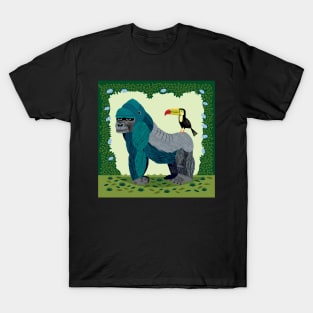 The Gorilla and The Toucan T-Shirt